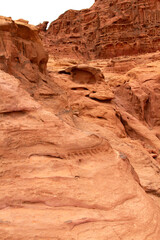 red rocks in the desert