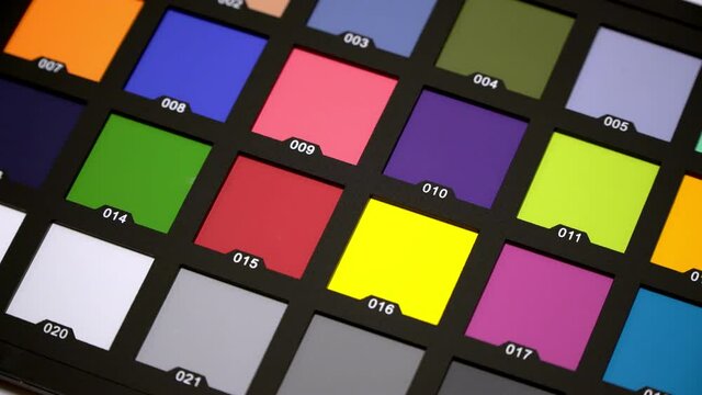 ColorChecker Color Rendition Chart for photo and video.