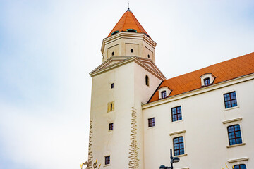 Hrad Castle in Bratislava, Slovakia.