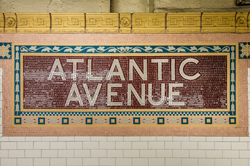 New York City subway, United States of America.