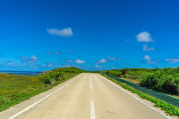 沖縄　宮古島の東平安名崎