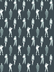 Seamless summer pattern. Bright colors.