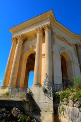 Peyrou Water Tower in Montpellier, France