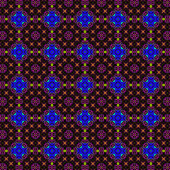 geometric style ornamental pattern