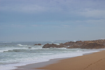 beach in the morning
