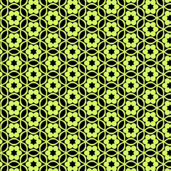 ornamental painted kaleidoscopic pattern tile