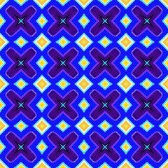 Fototapeta premium abstract painted seamless ornamental pattern background