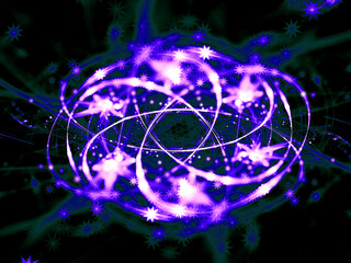 beautifull abstract background with lines and light effects