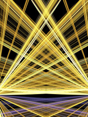 abstract fractal background with crossed lines