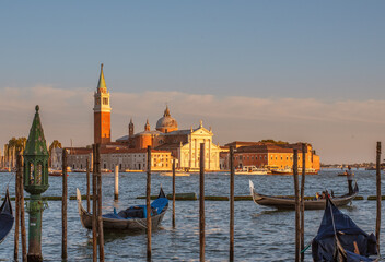 grand canal Venice, gondolas in Venice