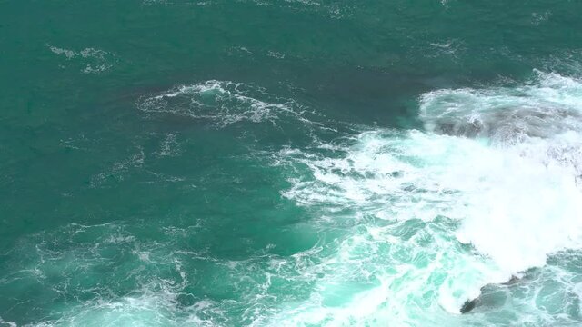Seawater wave texture