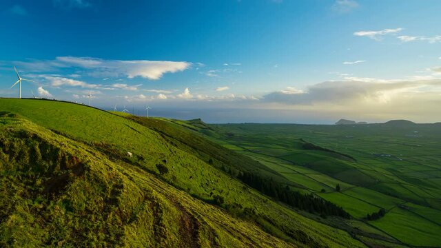 Panorama from Serra do Cume, Terceira