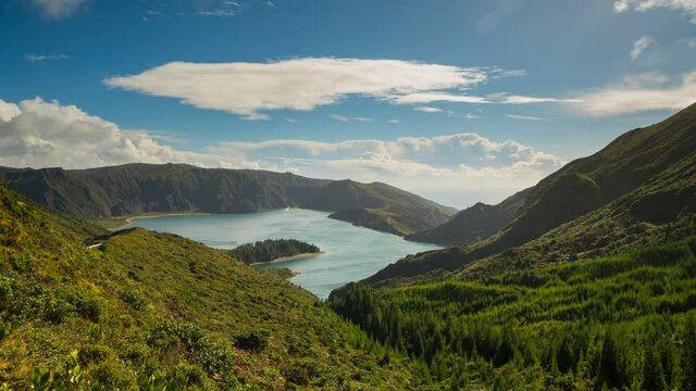 Lagoa do Fogo on Sao Miguel Island