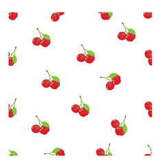 Seamless pattern with Cherry as objects can be used for baby clothes, shirt, pillowcases, bed sheets and much more
