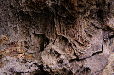 Beautiful wall of rock in front of the cape entrance