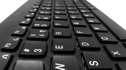 A computer&nbsp;keyboard&nbsp;is an input device used to enter characters and functions into the computer system by pressing buttons, or keys.