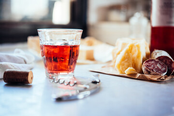 Rose wine