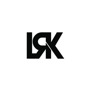 lrk letter original monogram logo design
