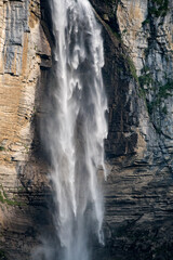 Fototapeta na wymiar Oltschibachfall near Meiringen in Haslital, Switzerland