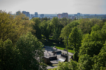 Fototapeta na wymiar view of the cityKharkiv
