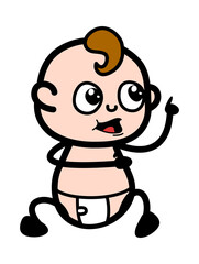 Cartoon Baby Communicating
