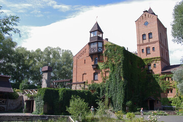 old castle near kyiv ukraine