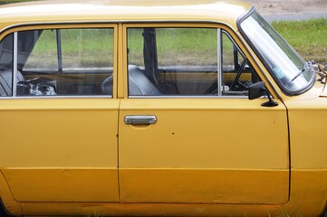 yellow cab car