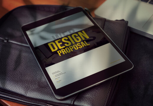 Digital Website Proposal Layout