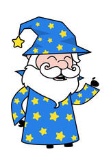 Wizard Cartoon Arguing