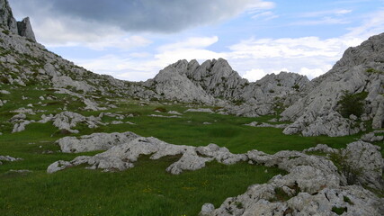 Tulove Grede im Velebit Gebirges in der Küstenregion Dalmatiens, Kroatien (Drehort Karl-May-Filme)