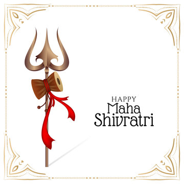 Indian festival Maha shivratri background