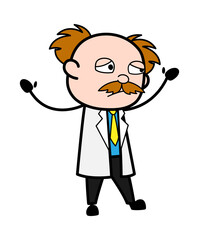 Regret Scientist Cartoon