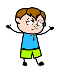 Regret Teen Boy Cartoon