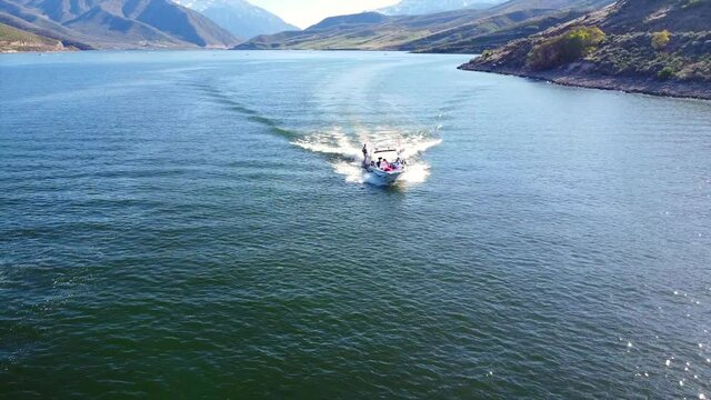 boat on the lake