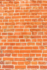 Obraz premium brick red wall texture. background of a old brick house.