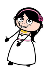 Day Dreaming Bride cartoon