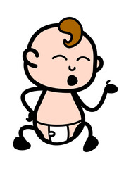 Cartoon Baby Speaking