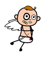 Injured Cartoon Angel