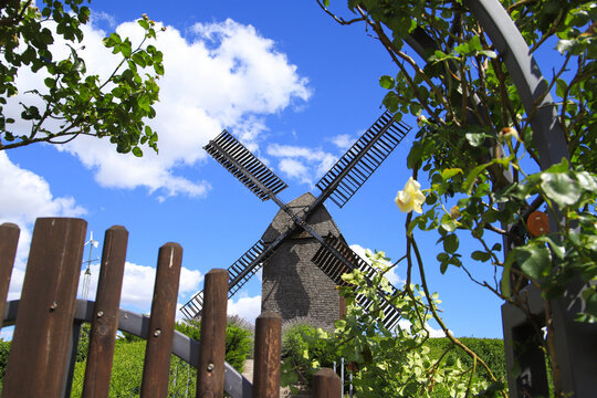 The Windmill of Berlin-Marzahn, Germany