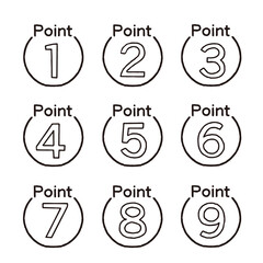 ポイント　シンプル　一式