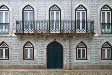 Azulejo Tile House in Alfama, Lisbon