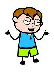 Teen Boy Talking Cartoon