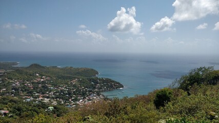 Coastal Landscape in the Caribbean