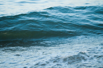 waves on the beach