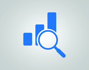  Chart icon. data analysis icon vector 