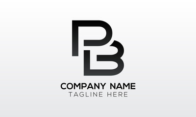 Initial PB Letter Logo With Creative Modern Business Typography Vector Template. Creative Letter PB Logo Vector.