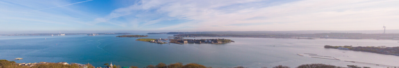 Panoramic of Cork Harbour