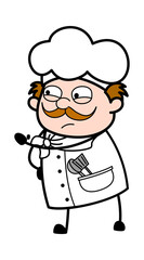 Cartoon Businessman Threatening