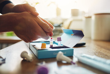 Home blood DNA COVID-19 test