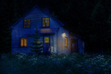 The haunted house in the Swedish forests. Some places in the world are known to be creepy,...